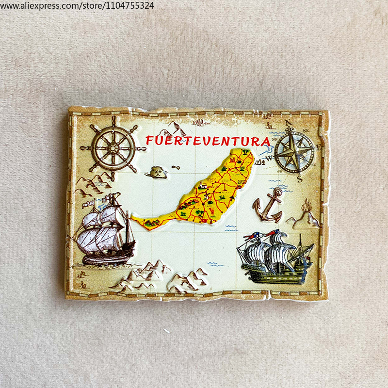 Fuerteventura Tourism Souvenir - Art Craft Magnet 리뷰 및 가격