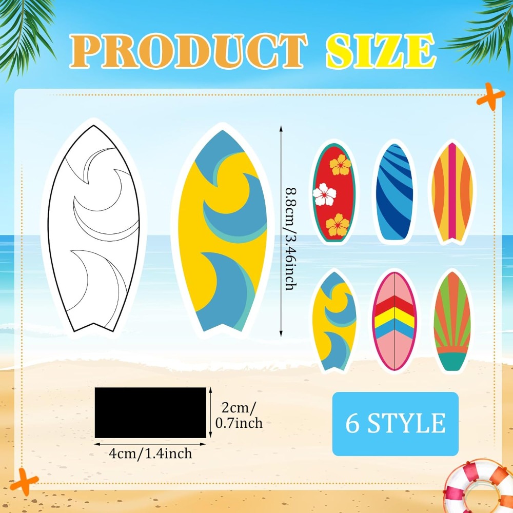 30 Pcs Summer Surfboard Crafts - Art Craft Magnet 리뷰 및 가격