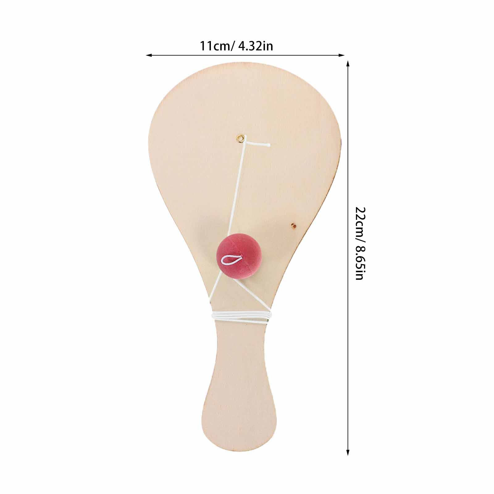 10Pcs Blank Paddle Ball Board  - Art Craft Game 리뷰 및 가격