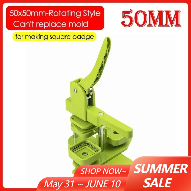 Rotating Style Square Badge Bu - Art Craft Magnet 리뷰 및 가격