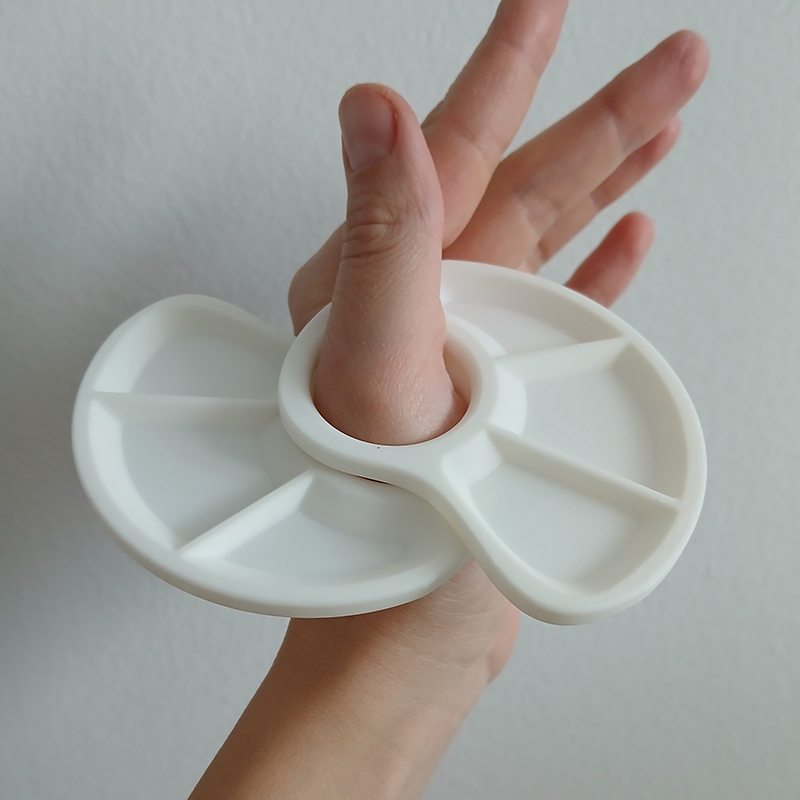 1/2pc Thumb Palette Ergonomic  - Art Craft Classes 리뷰 및 가격