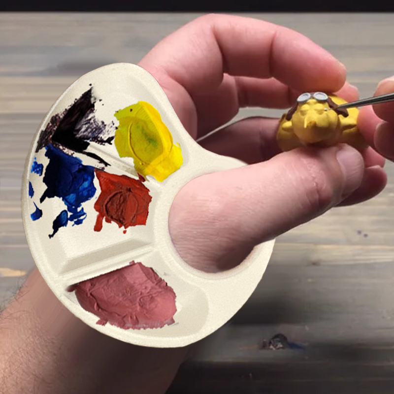 1/2pc Thumb Palette Ergonomic  - Art Craft Classes 리뷰 및 가격