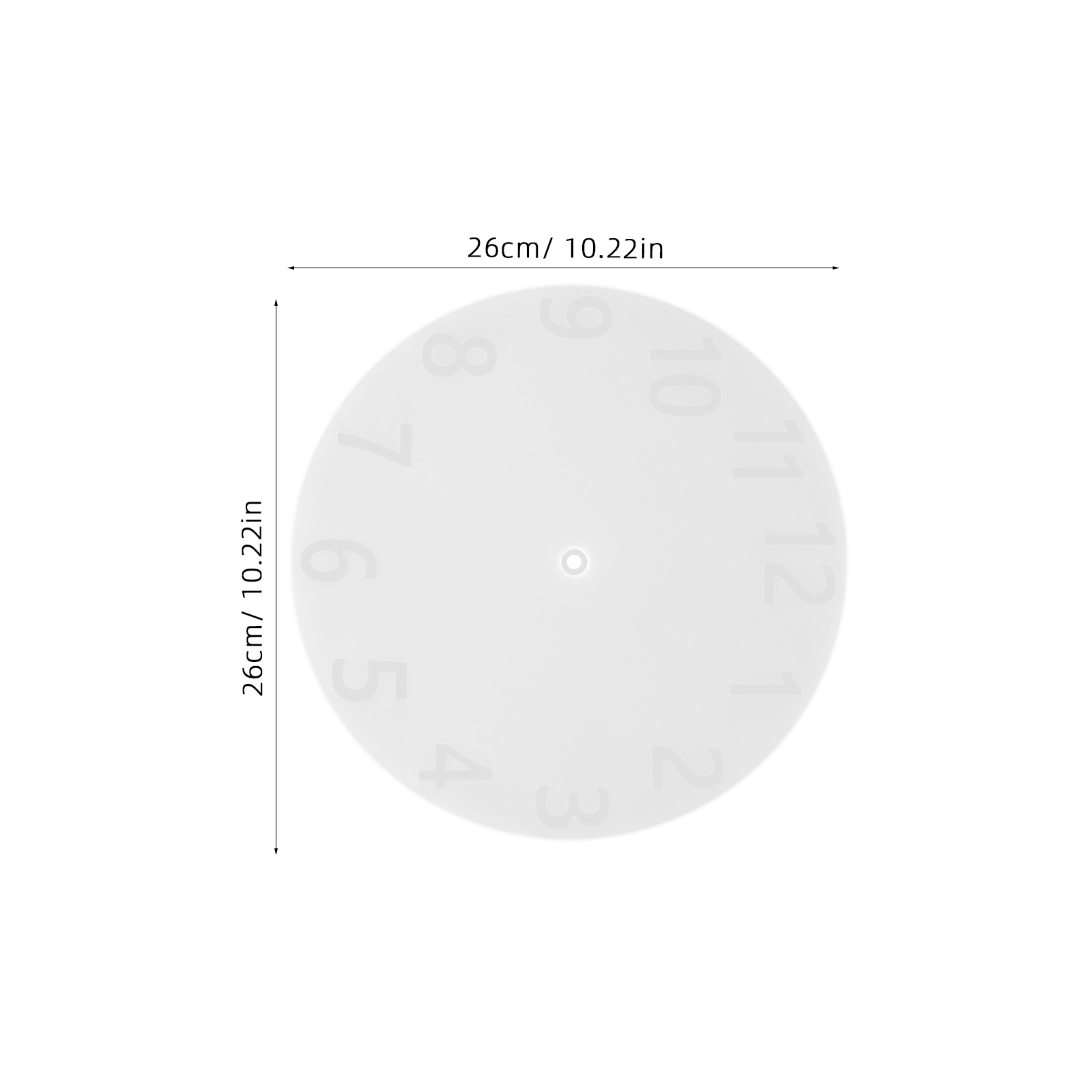 1 set 1 Set Diy Silicone Clock - Art Craft Things 리뷰 및 가격