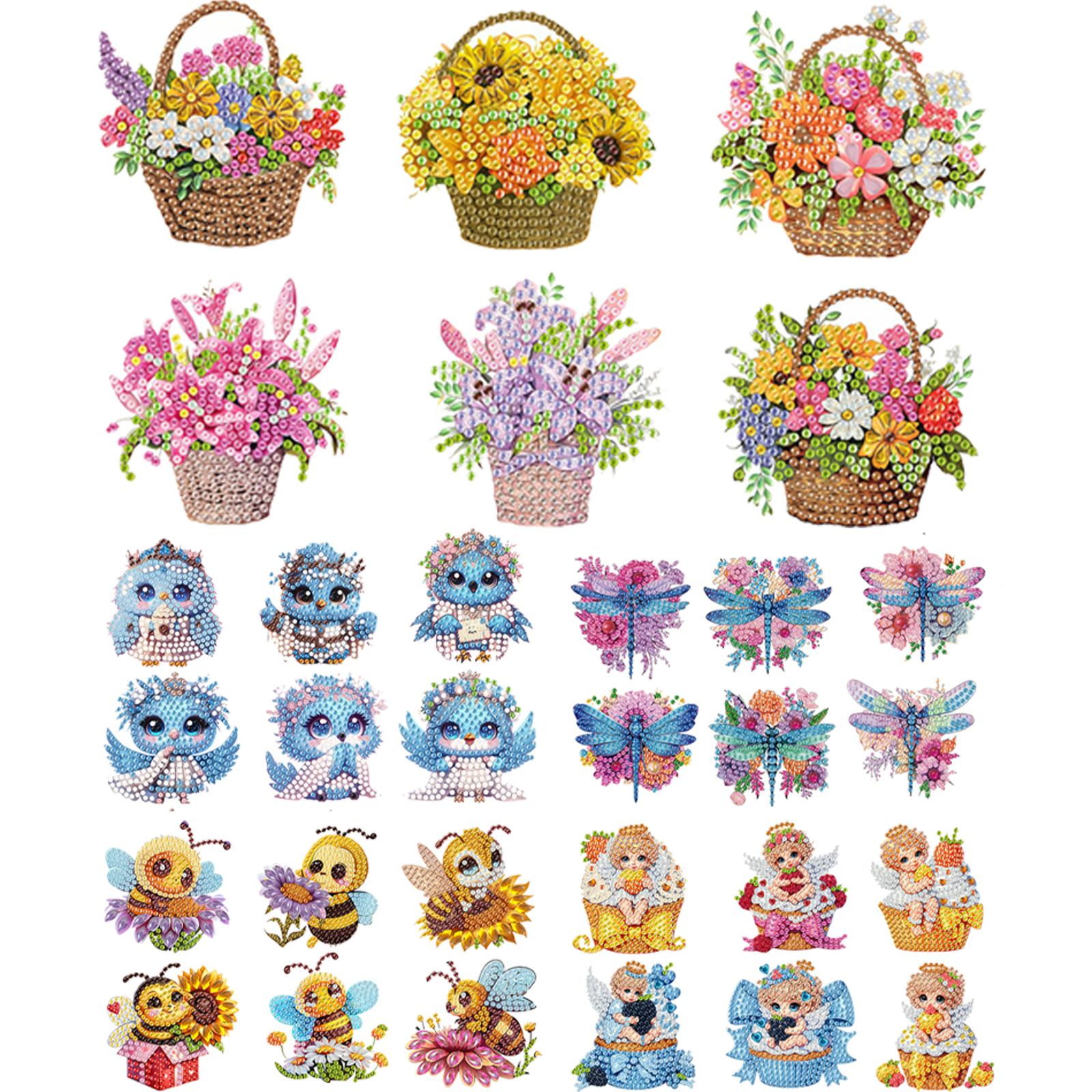 6Pcs Flower Animal DIY Fridge  - Art Craft Magnet 리뷰 및 가격