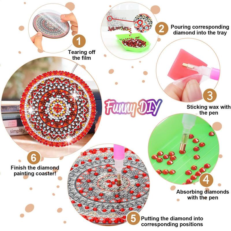Gem Art Coasters Craft Kits Pa - Art Craft Cup 리뷰 및 가격