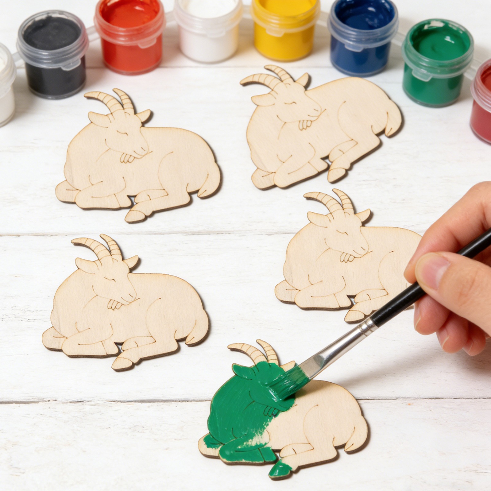 10pcs/set Unfinished Wood Shee - Art & Craft Paper Ideas For Kids 리뷰 및 가격
