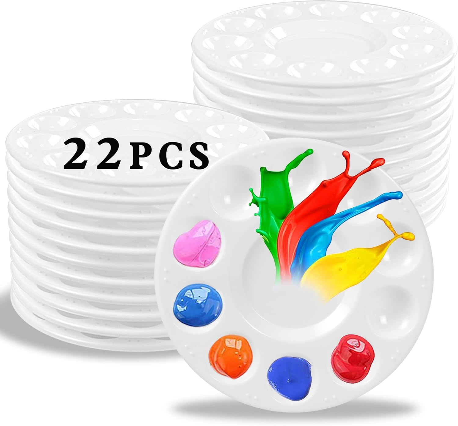 22pcs Paint Palettes Plastic T - Art Craft Classes 리뷰 및 가격