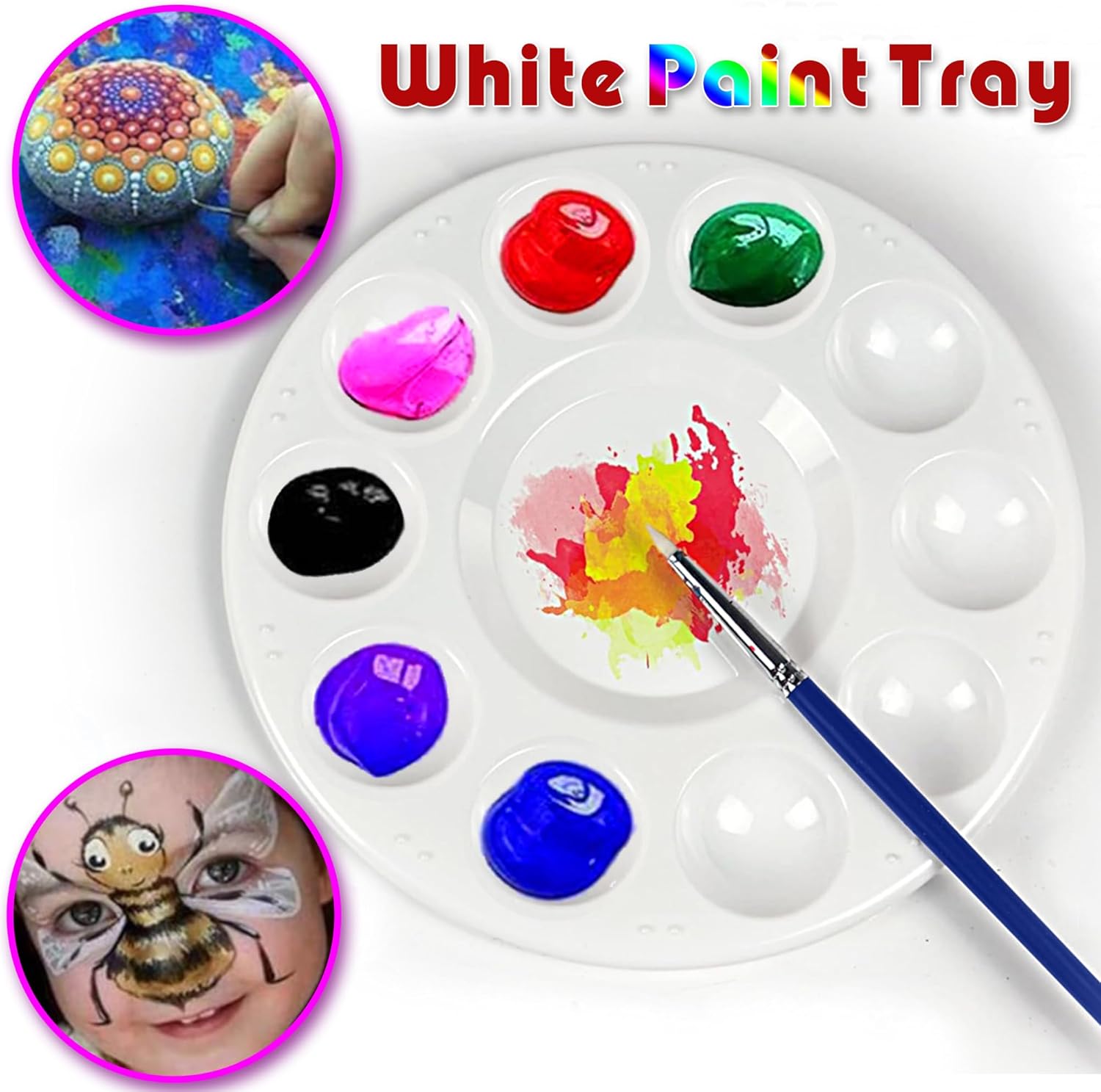 22pcs Paint Palettes Plastic T - Art Craft Classes 리뷰 및 가격