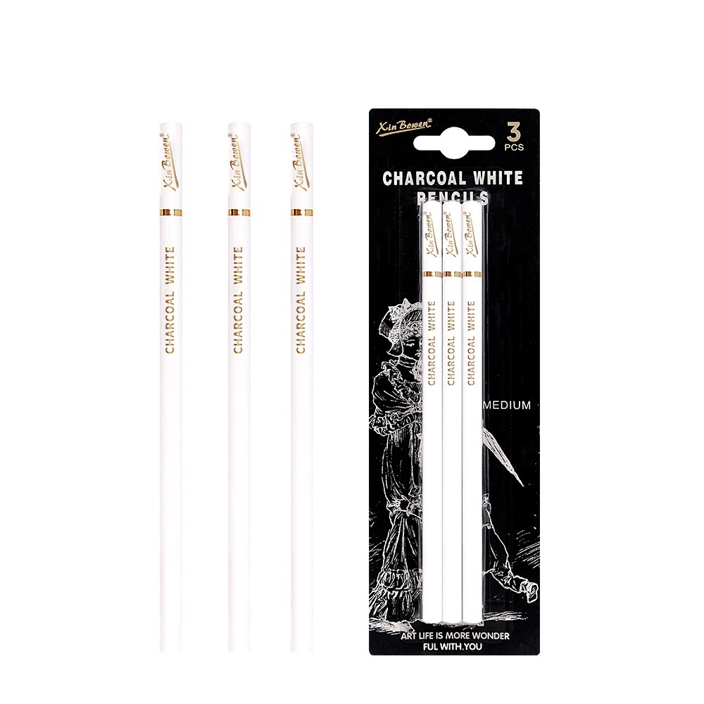 3Pcs Soft/Medium/Hard Charcoal - Sketching Charcoal Set 리뷰 및 가격