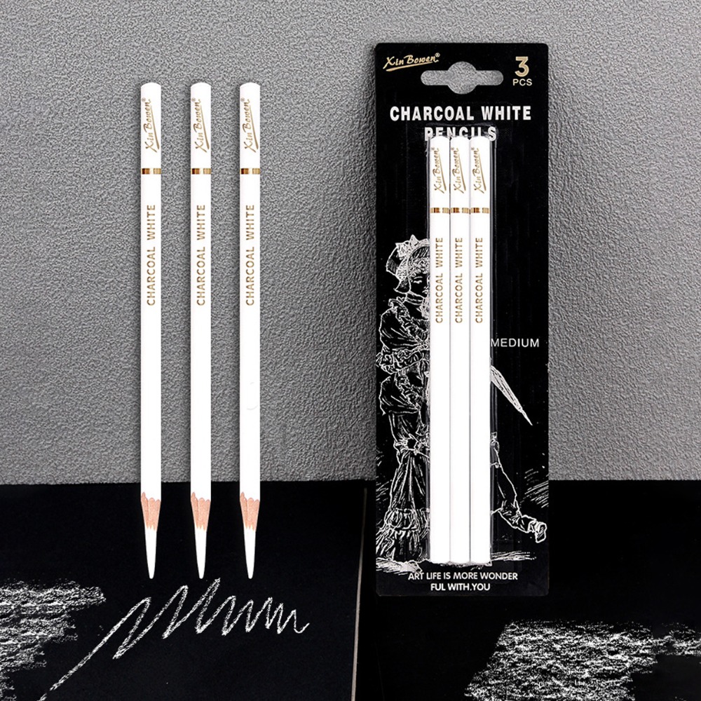 3Pcs Soft/Medium/Hard Charcoal - Sketching Charcoal Set 리뷰 및 가격