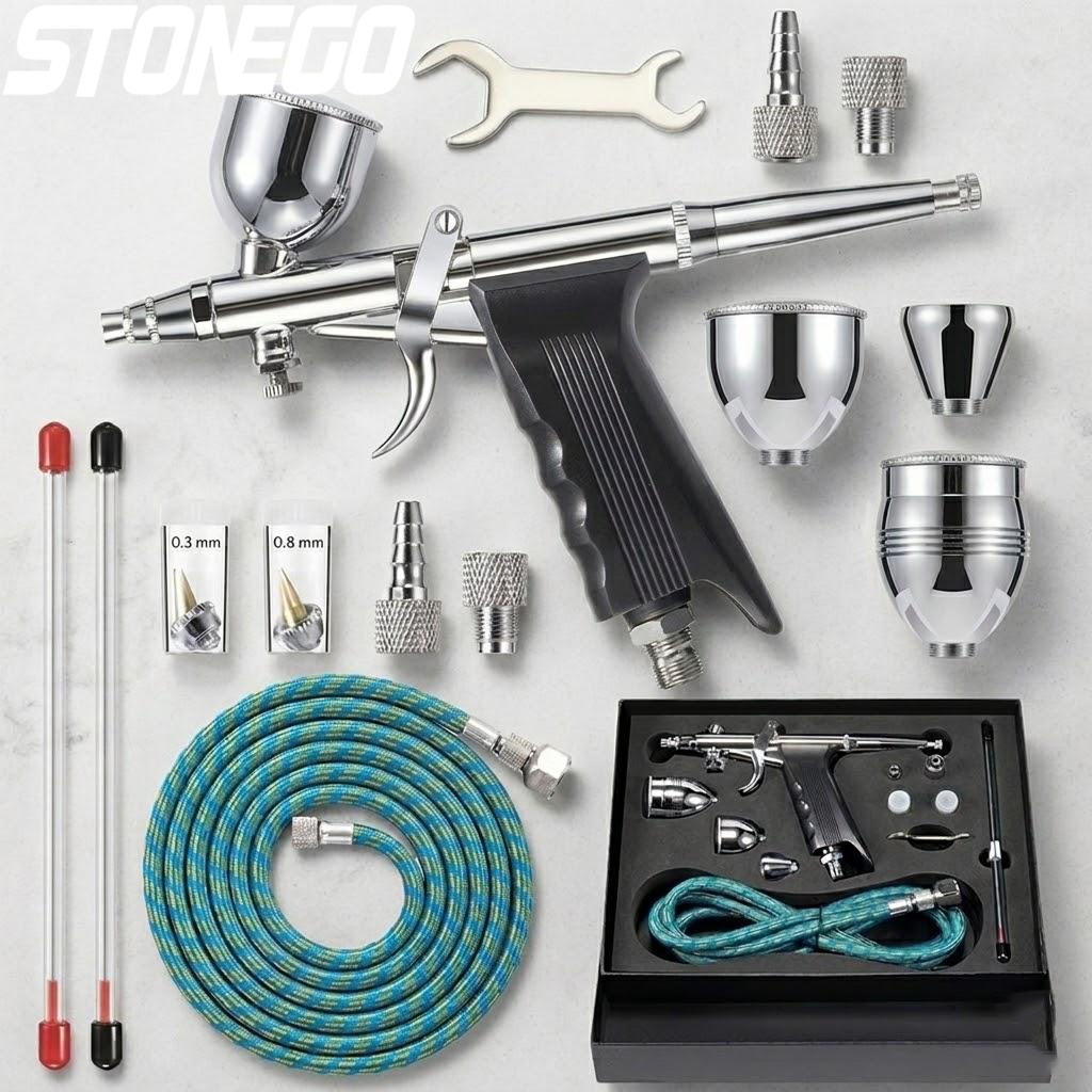Airbrush Kit with Double Actio - Art Craft Cup 리뷰 및 가격