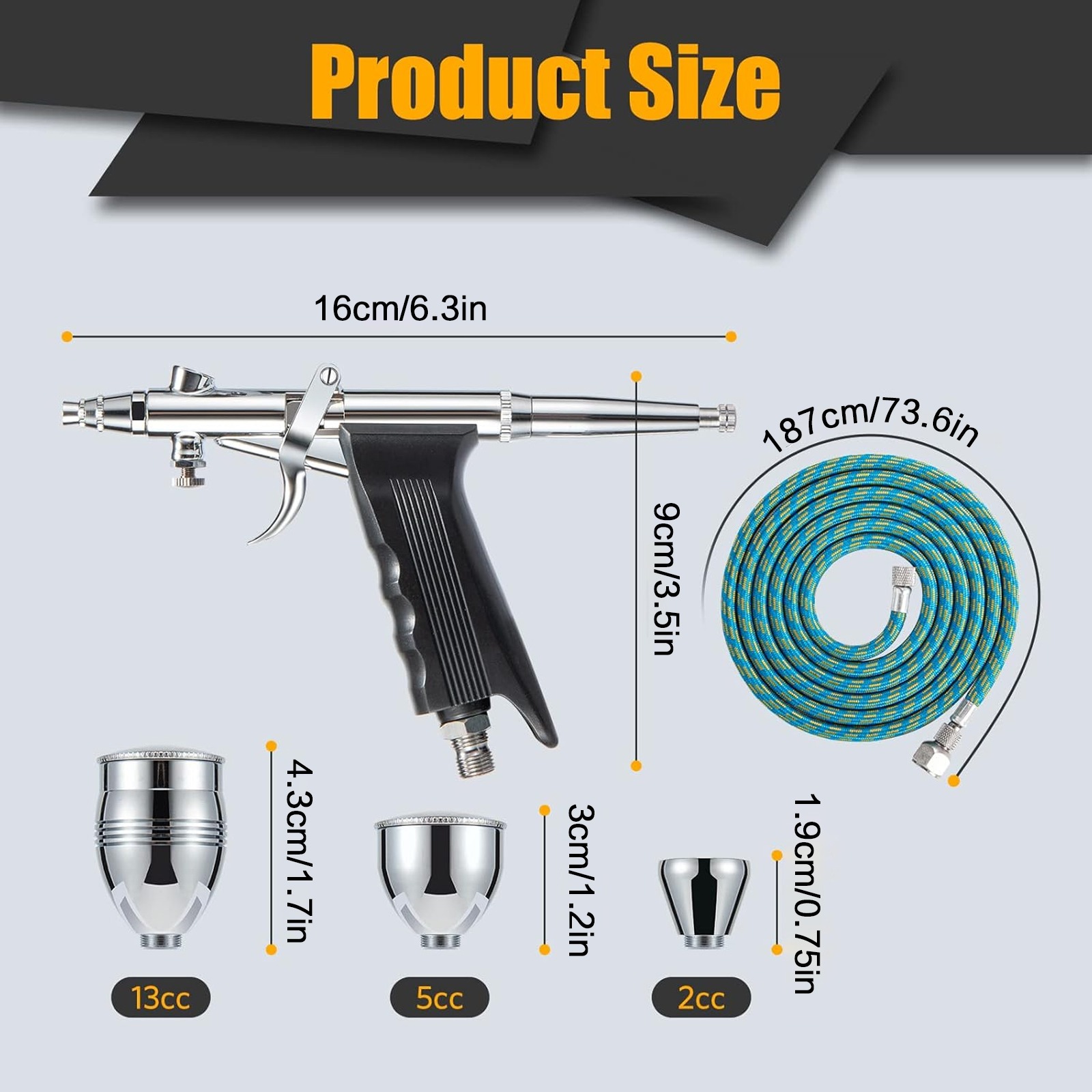 Airbrush Kit with Double Actio - Art Craft Cup 리뷰 및 가격