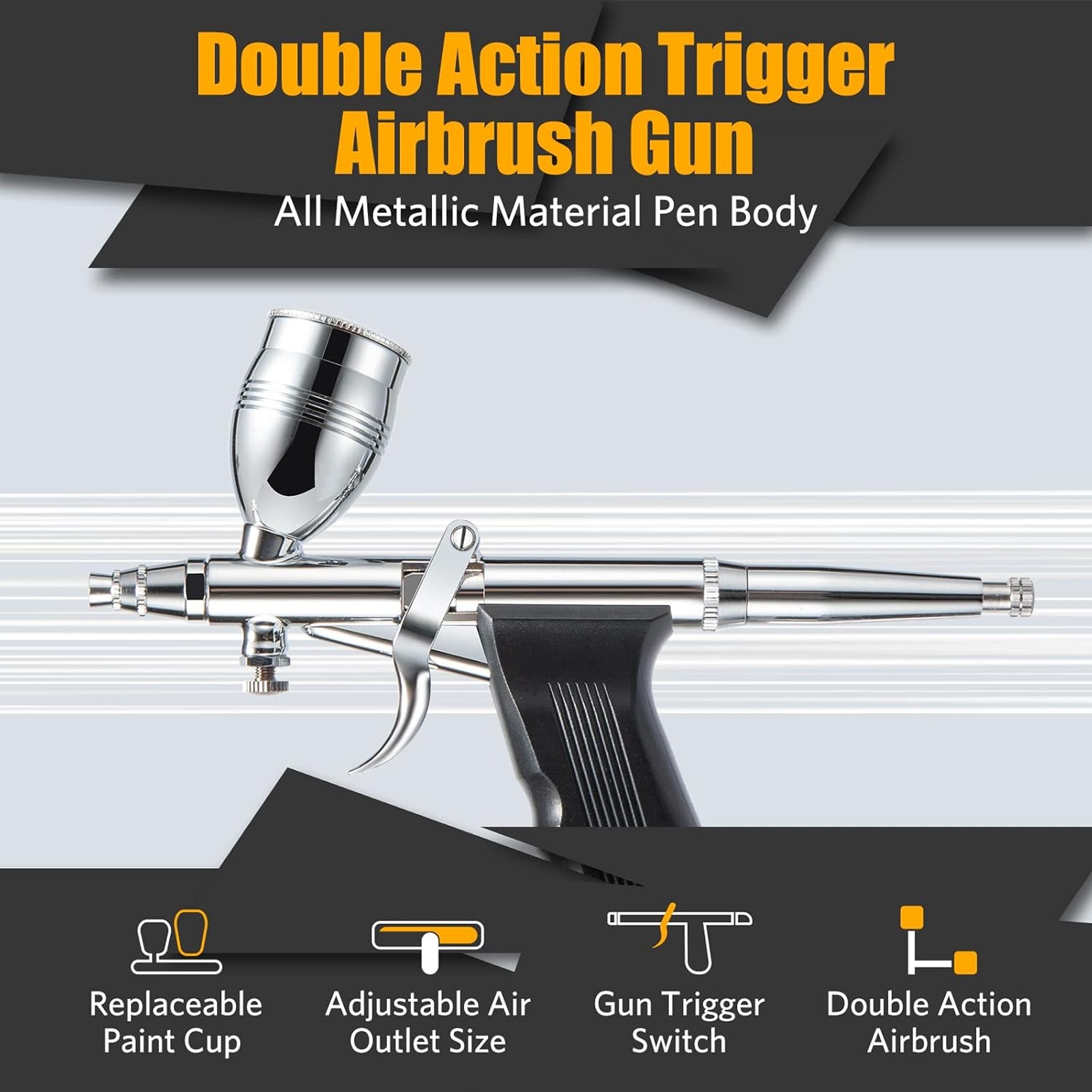 Airbrush Kit with Double Actio - Art Craft Cup 리뷰 및 가격