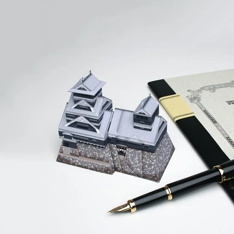 Japan Kumamoto Castle Folding  - Art Craft Building 리뷰 및 가격