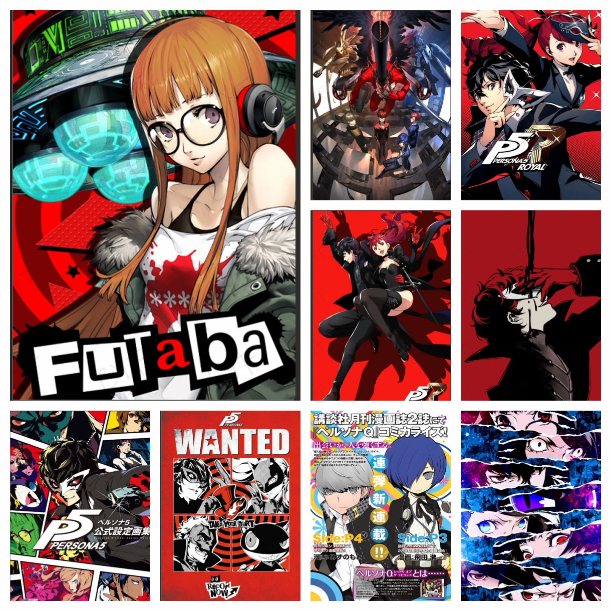 P-Persona 3 4 5 Royal Anime Ga - Art Craft Game 리뷰 및 가격