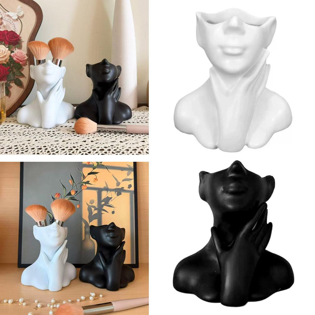 Female Bust Figurine Vase Make - Art Craft Vase 리뷰 및 가격