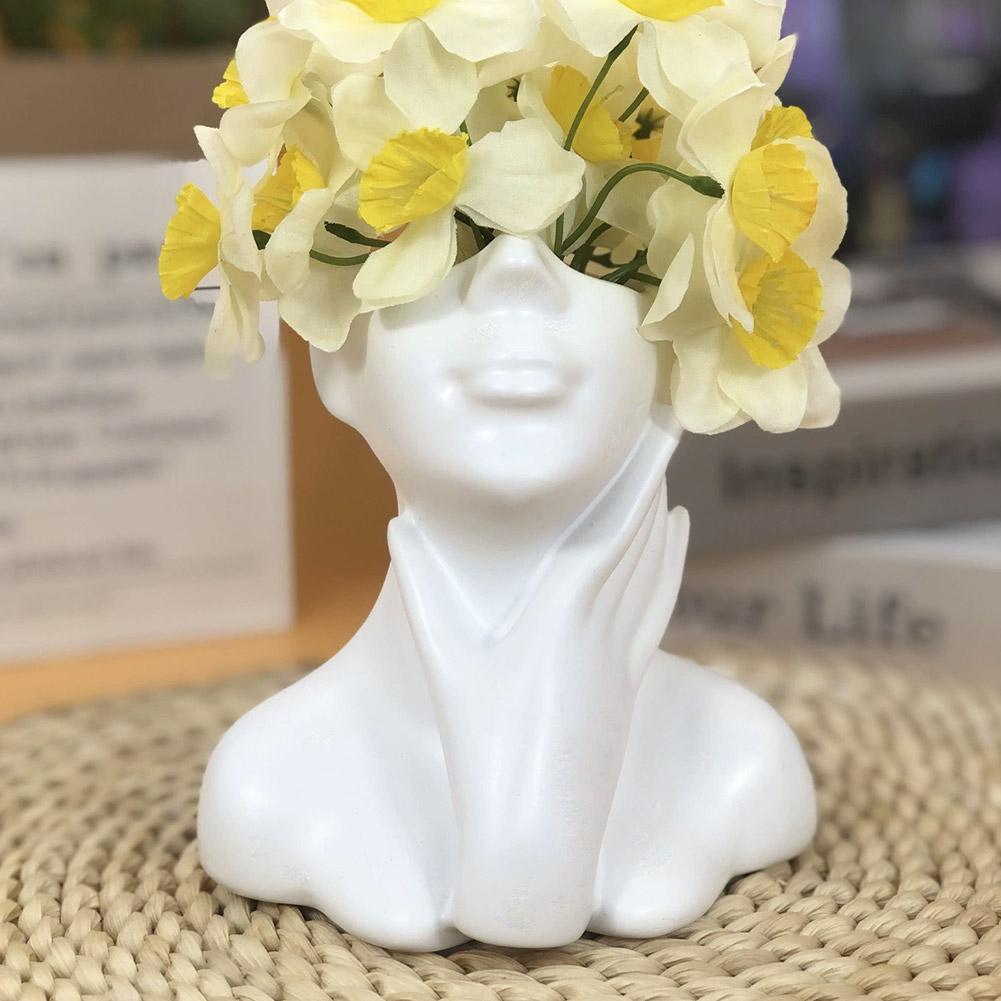 Female Bust Figurine Vase Make - Art Craft Vase 리뷰 및 가격